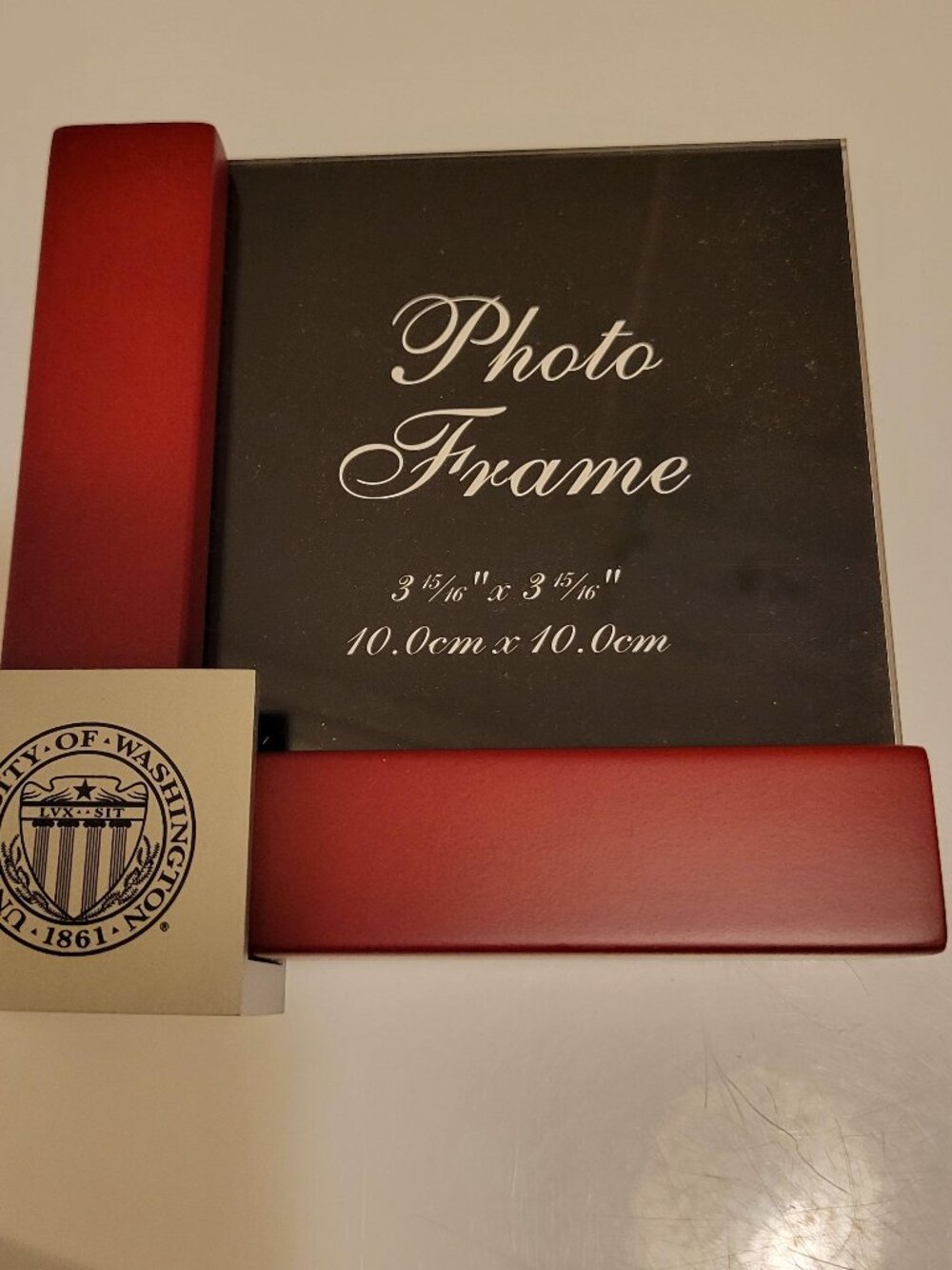 University of Washington Photo Frame, approx. 4 x 4